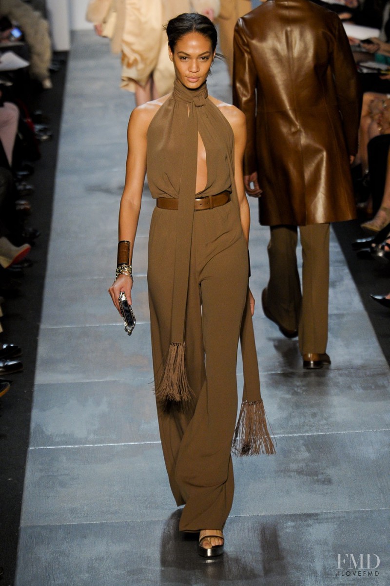 Joan Smalls featured in  the Michael Kors Collection fashion show for Autumn/Winter 2011