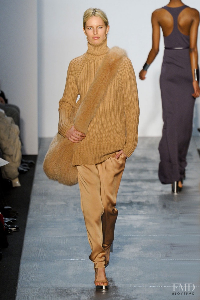 Karolina Kurkova featured in  the Michael Kors Collection fashion show for Autumn/Winter 2011