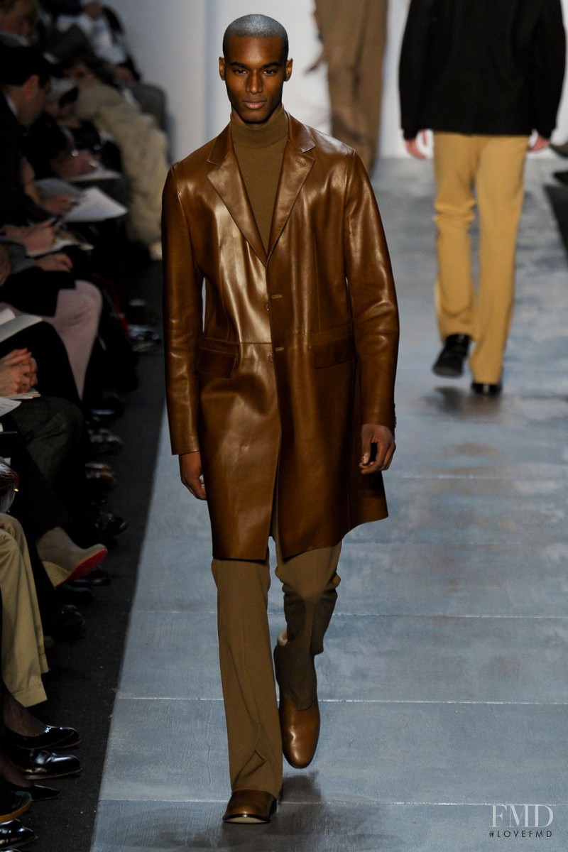 Corey Baptiste featured in  the Michael Kors Collection fashion show for Autumn/Winter 2011