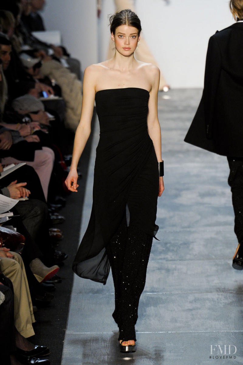 Julia Saner featured in  the Michael Kors Collection fashion show for Autumn/Winter 2011