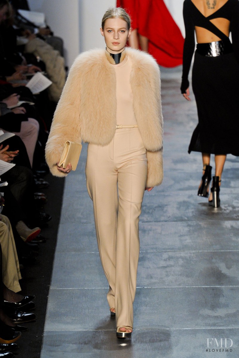 Julia Nobis featured in  the Michael Kors Collection fashion show for Autumn/Winter 2011
