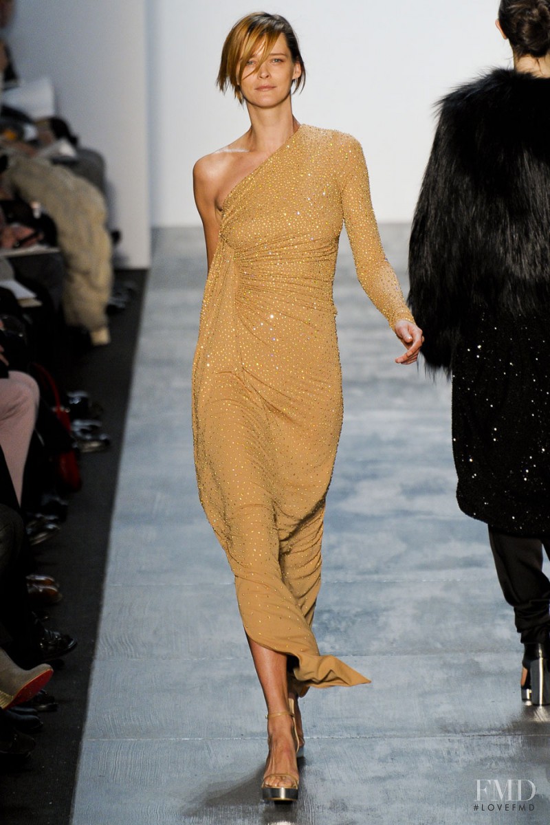 Carmen Kass featured in  the Michael Kors Collection fashion show for Autumn/Winter 2011