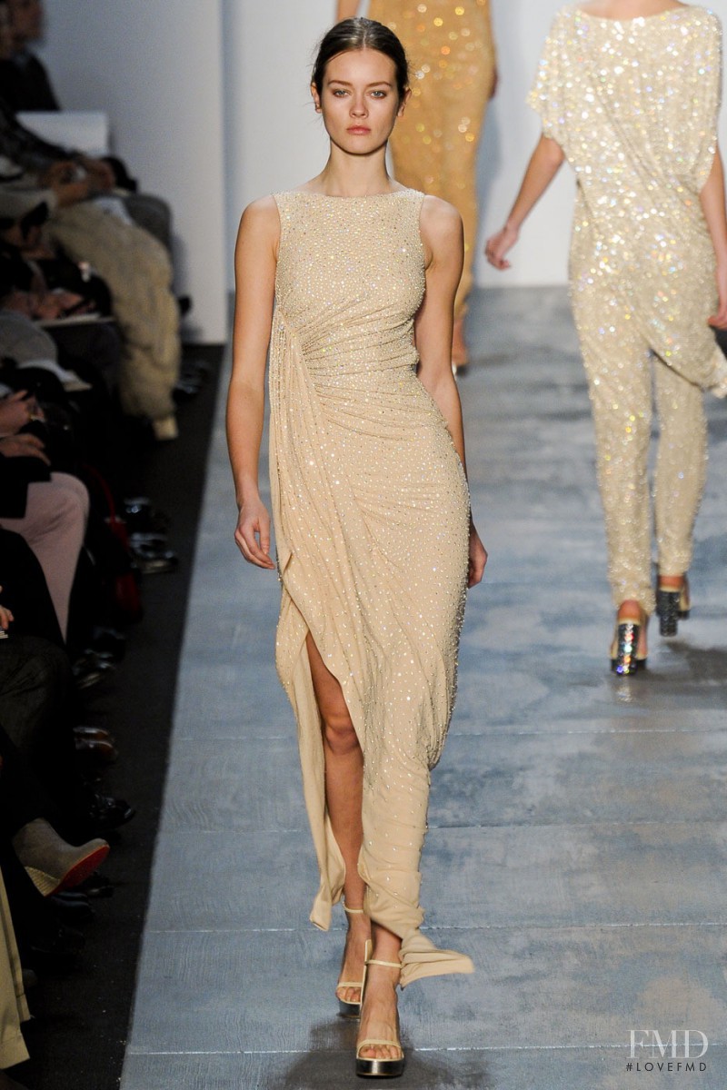 Monika Jagaciak featured in  the Michael Kors Collection fashion show for Autumn/Winter 2011