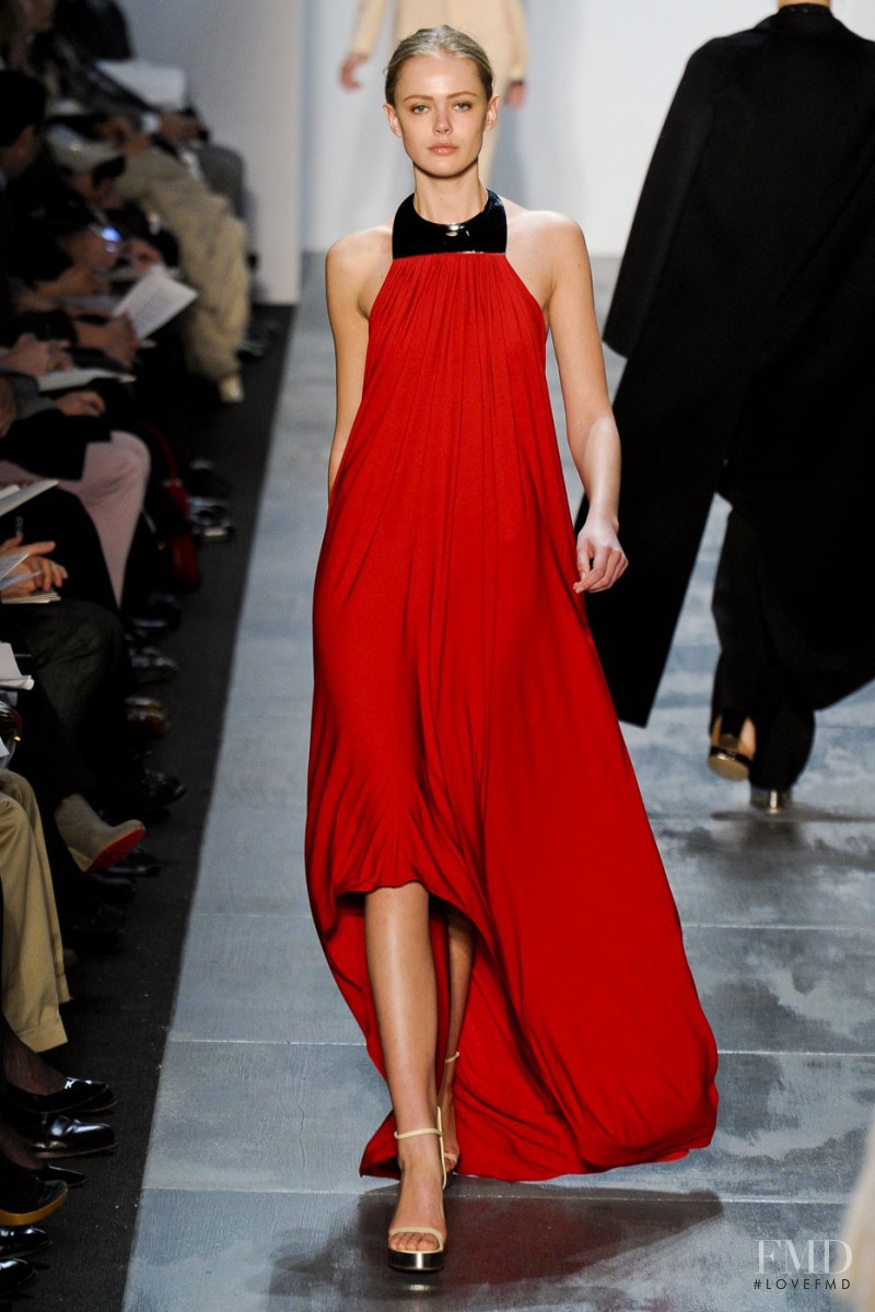 Frida Gustavsson featured in  the Michael Kors Collection fashion show for Autumn/Winter 2011
