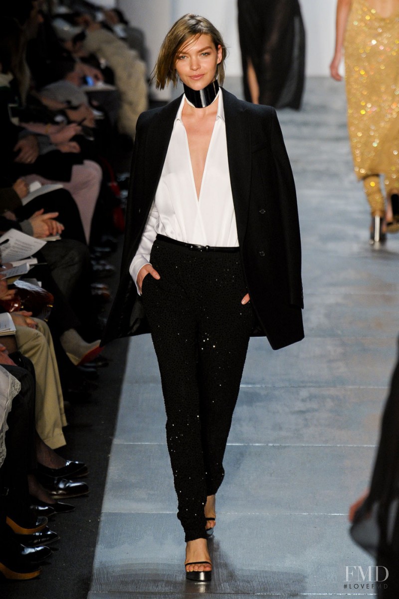 Arizona Muse featured in  the Michael Kors Collection fashion show for Autumn/Winter 2011