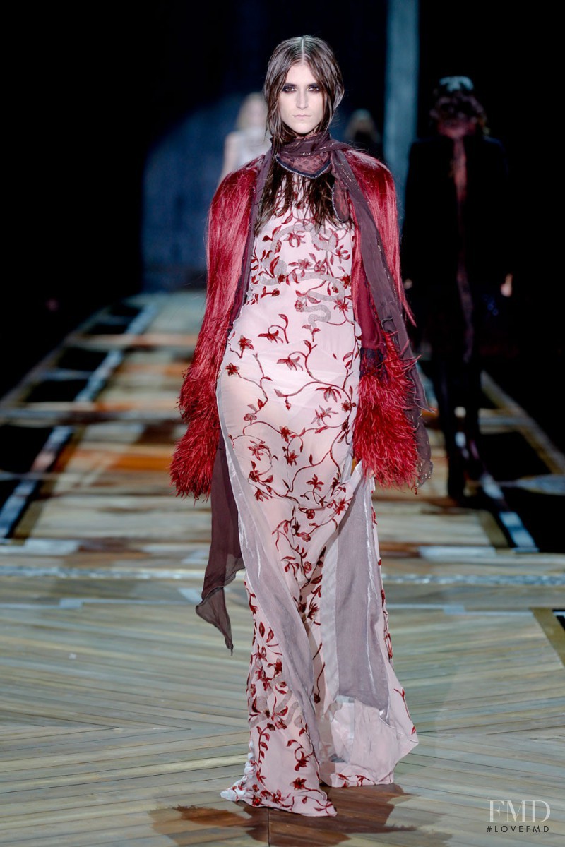 Daiane Conterato featured in  the Roberto Cavalli fashion show for Autumn/Winter 2011