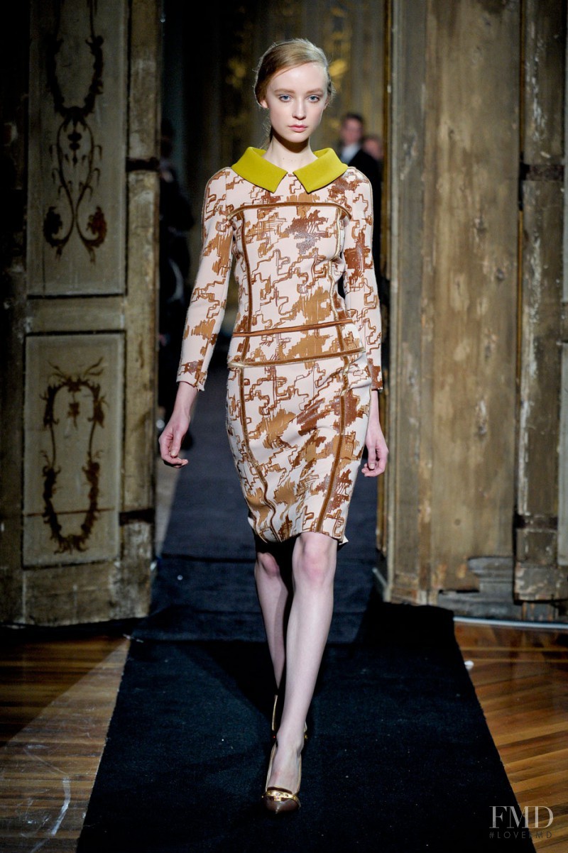 Dempsey Stewart featured in  the Aquilano.Rimondi fashion show for Autumn/Winter 2011