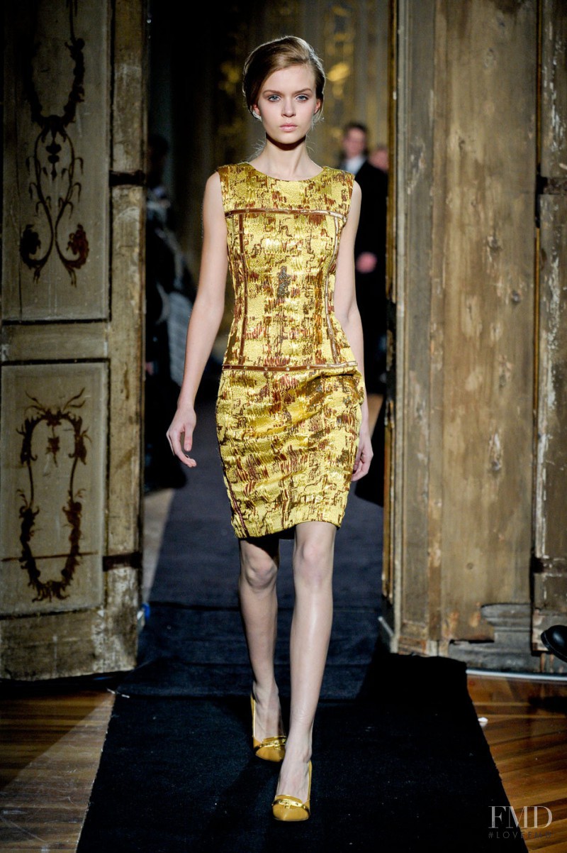 Josephine Skriver featured in  the Aquilano.Rimondi fashion show for Autumn/Winter 2011