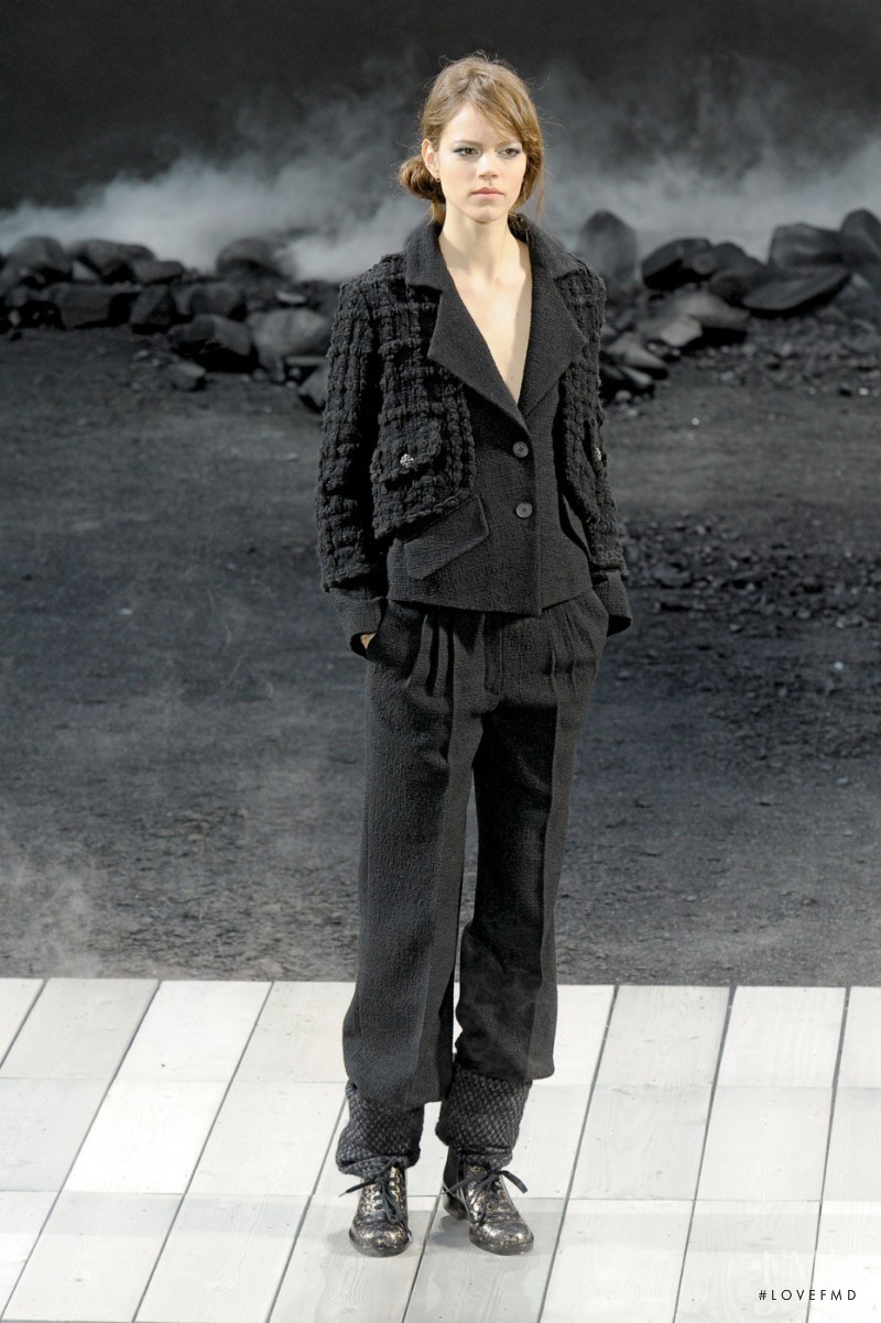 Freja Beha Erichsen featured in  the Chanel fashion show for Autumn/Winter 2011