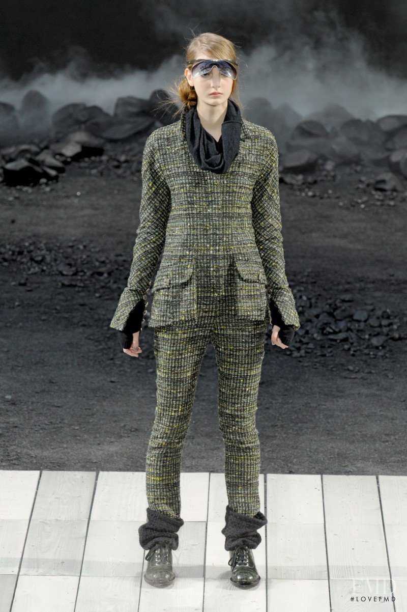 Codie Young featured in  the Chanel fashion show for Autumn/Winter 2011