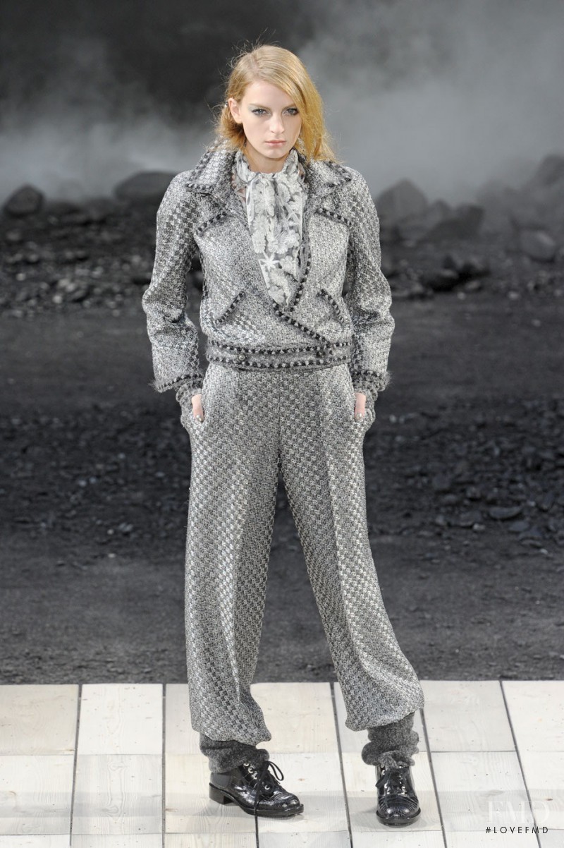 Rosemary Smith featured in  the Chanel fashion show for Autumn/Winter 2011