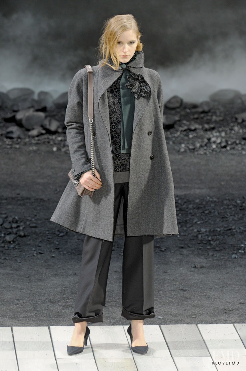 Dorothea Barth Jorgensen featured in  the Chanel fashion show for Autumn/Winter 2011