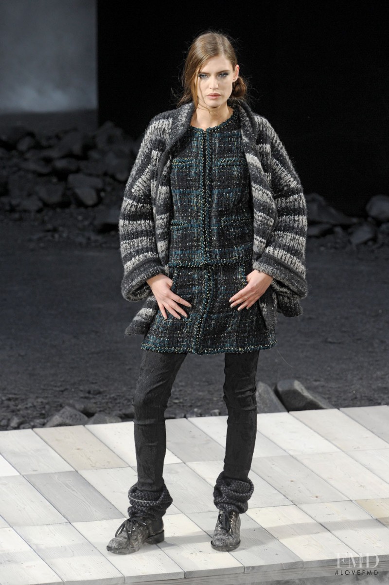 Bianca Balti featured in  the Chanel fashion show for Autumn/Winter 2011