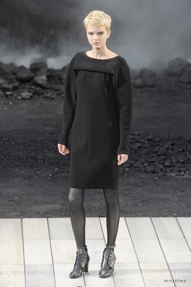 Merethe Hopland featured in  the Chanel fashion show for Autumn/Winter 2011