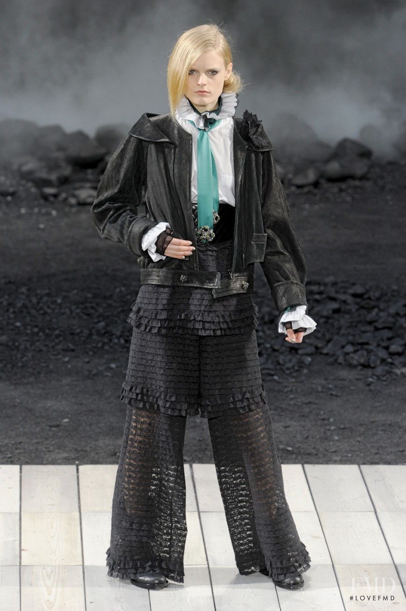 Hanne Gaby Odiele featured in  the Chanel fashion show for Autumn/Winter 2011