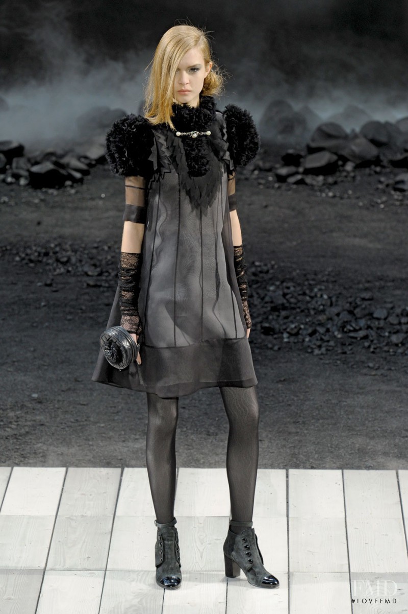 Josephine Skriver featured in  the Chanel fashion show for Autumn/Winter 2011