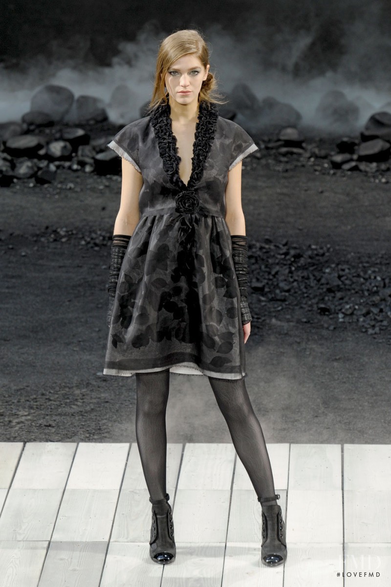Samantha Gradoville featured in  the Chanel fashion show for Autumn/Winter 2011