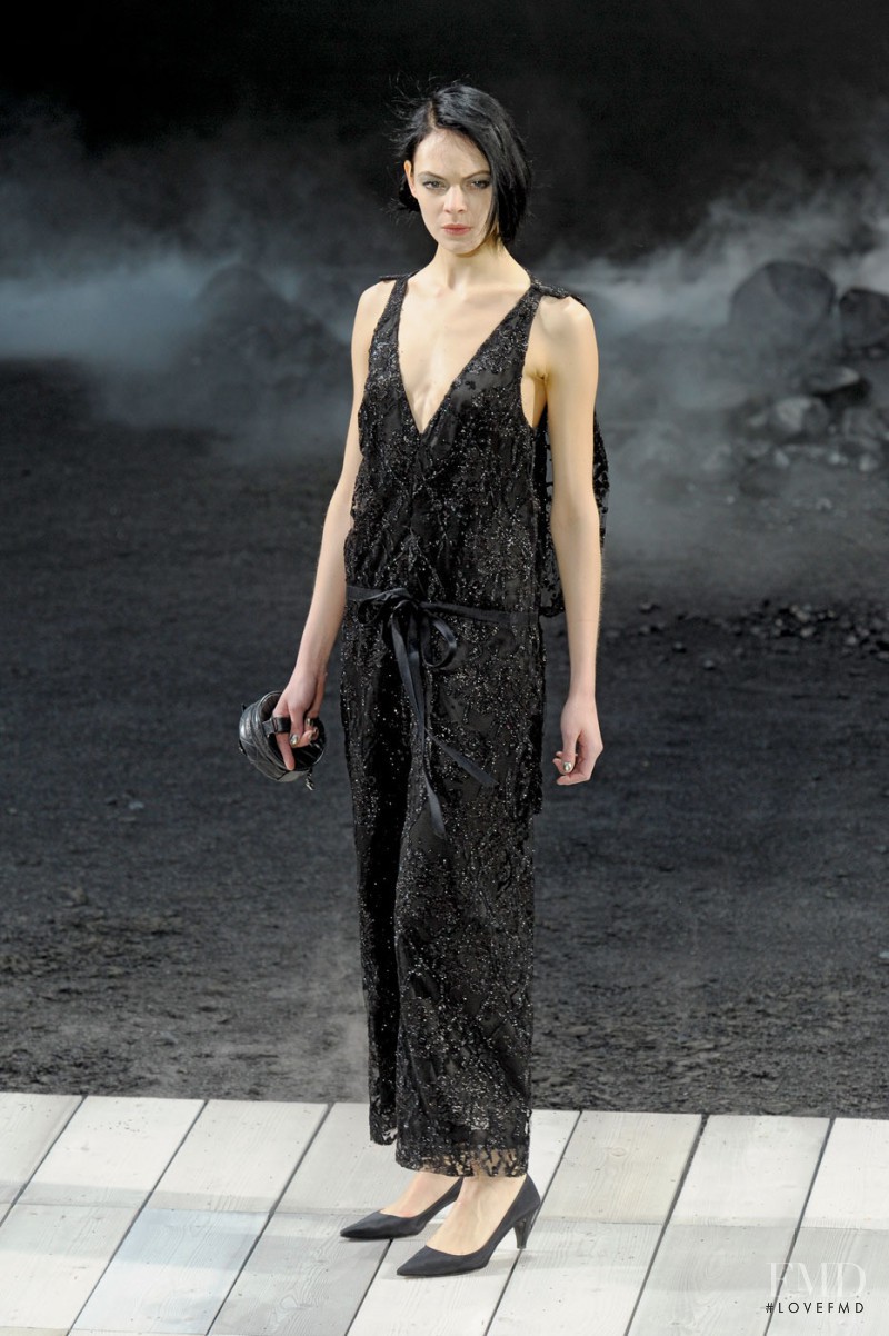 Kinga Rajzak featured in  the Chanel fashion show for Autumn/Winter 2011