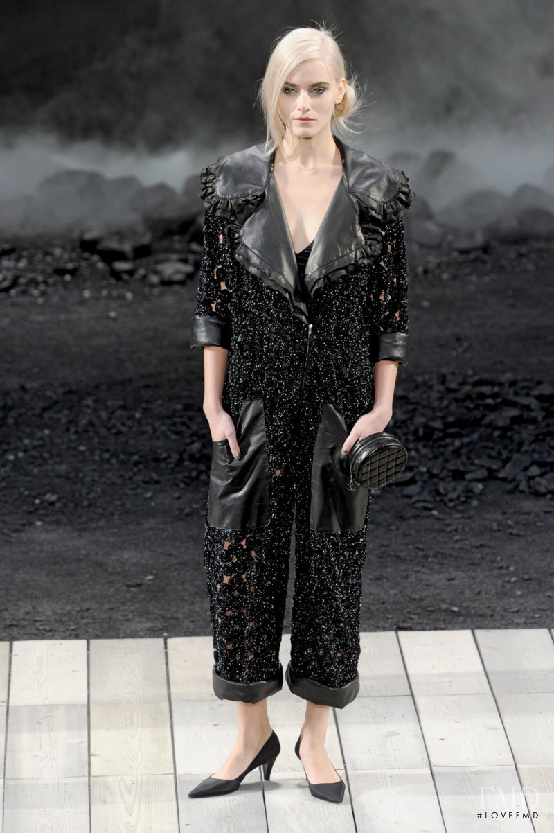 Kori Richardson featured in  the Chanel fashion show for Autumn/Winter 2011