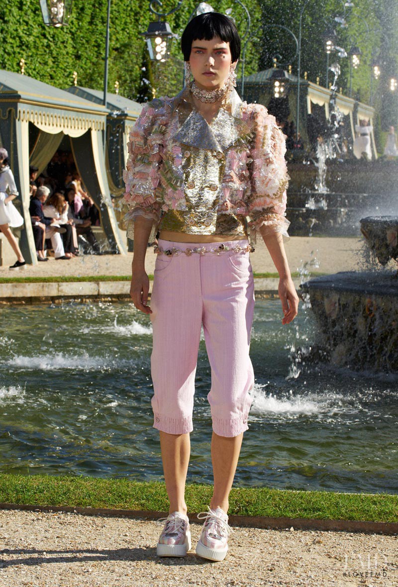 Kolfinna Kristofersdottir featured in  the Chanel fashion show for Resort 2013