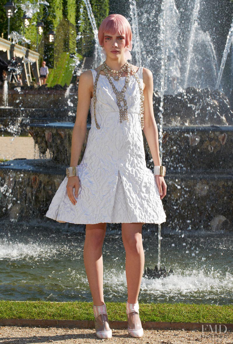 Sophie Srej featured in  the Chanel fashion show for Resort 2013