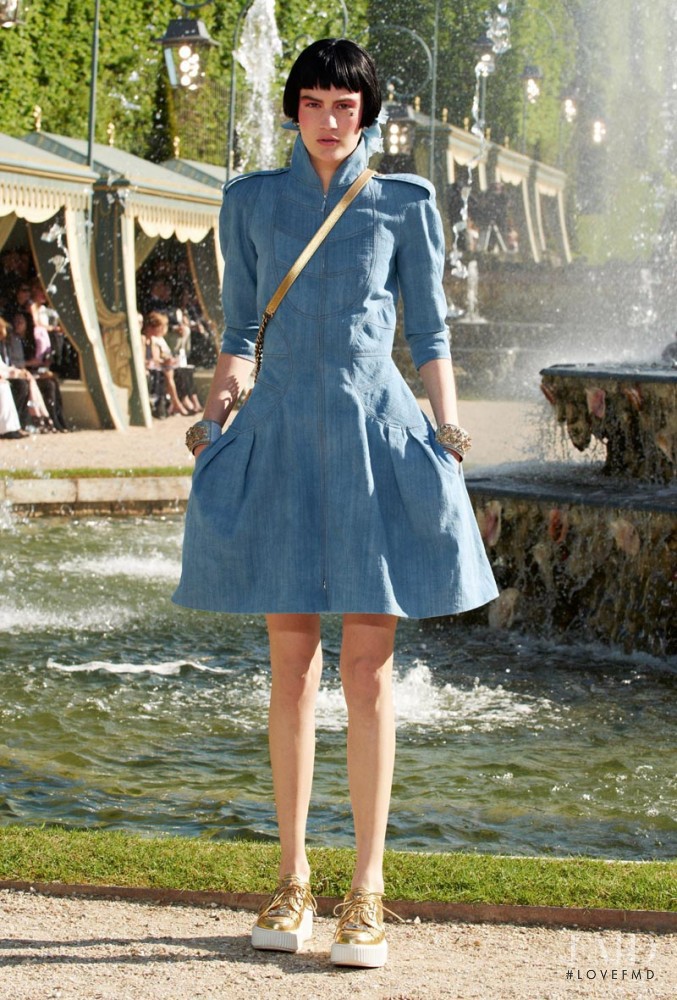 Maria Bradley featured in  the Chanel fashion show for Resort 2013