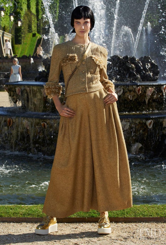 Nadine Ponce featured in  the Chanel fashion show for Resort 2013