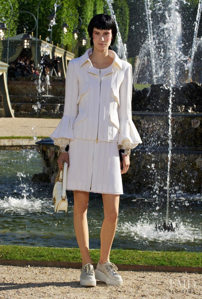 Marte Mei van Haaster featured in  the Chanel fashion show for Resort 2013