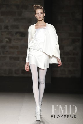 Iris Egbers featured in  the Martinez Lierah fashion show for Autumn/Winter 2012