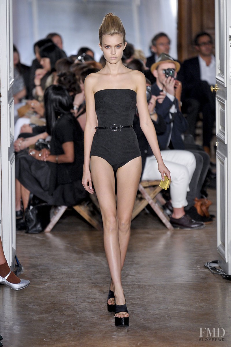Josephine Skriver featured in  the Rochas fashion show for Spring/Summer 2012