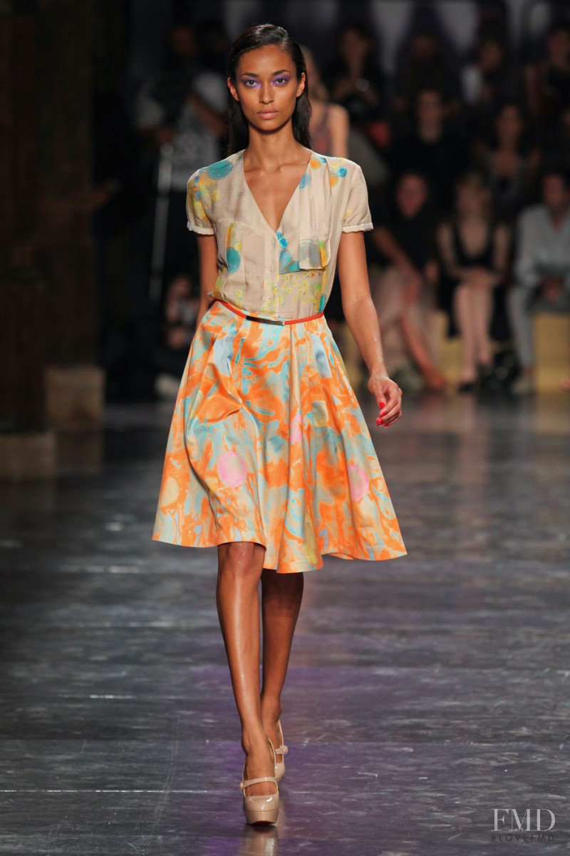 Anais Mali featured in  the Cacharel fashion show for Spring/Summer 2012