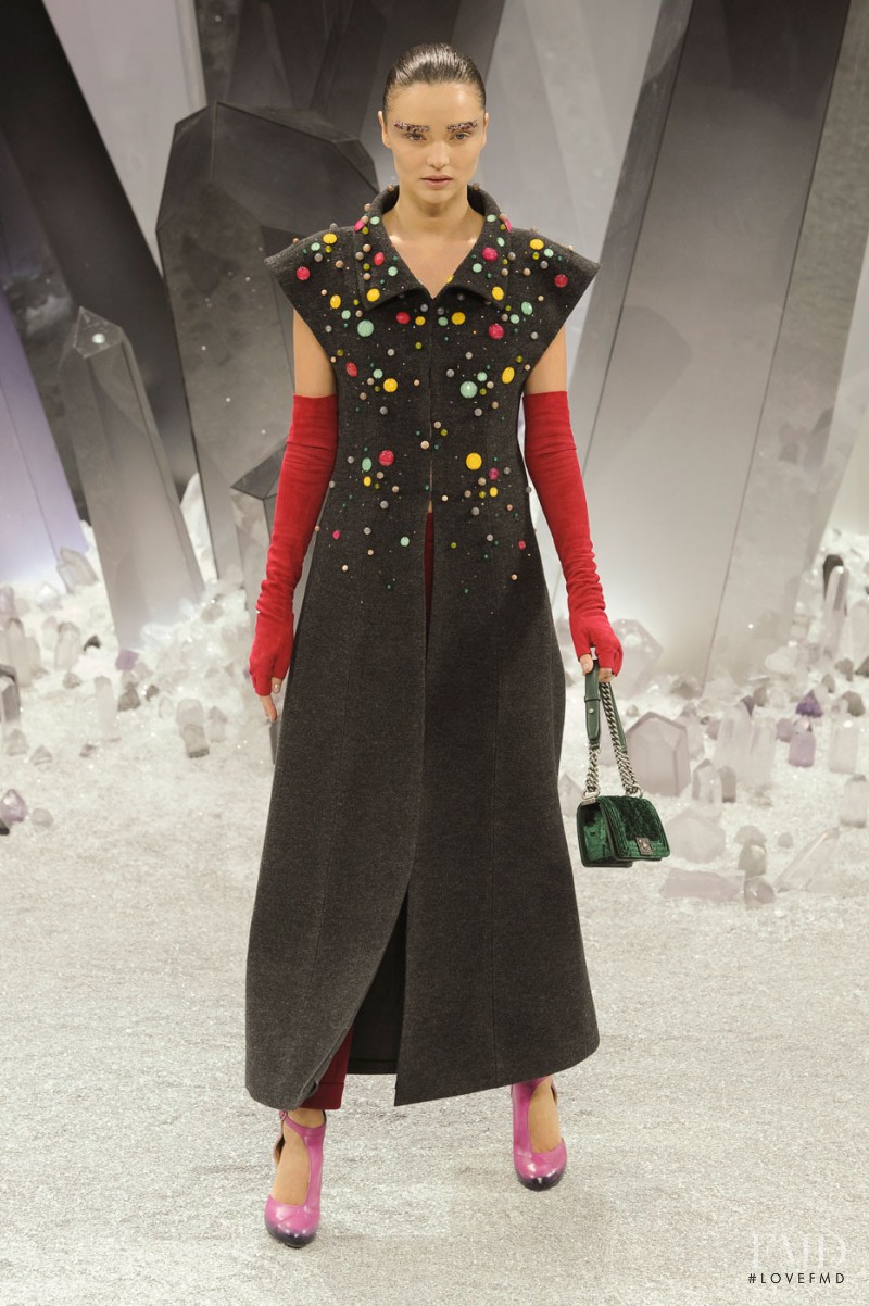 Miranda Kerr featured in  the Chanel fashion show for Autumn/Winter 2012