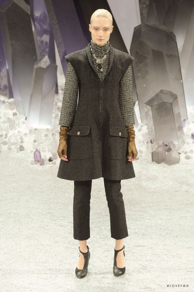 Melissa Tammerijn featured in  the Chanel fashion show for Autumn/Winter 2012