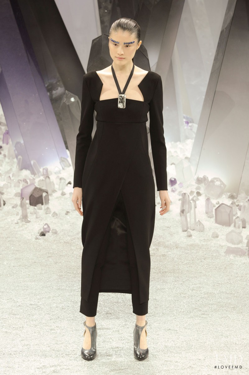 Sui He featured in  the Chanel fashion show for Autumn/Winter 2012