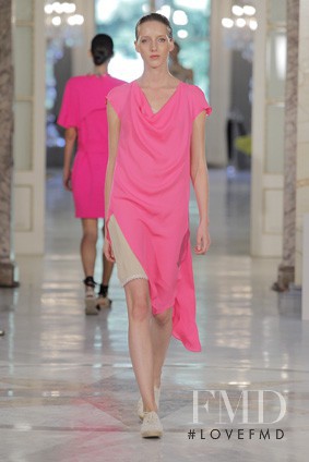 Iris Egbers featured in  the Sur fashion show for Spring/Summer 2013