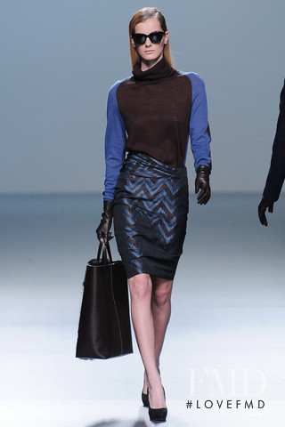 Denisa Dvorakova featured in  the Roberto Torretta fashion show for Autumn/Winter 2012