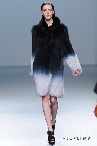 Iris Egbers featured in  the Roberto Torretta fashion show for Autumn/Winter 2012