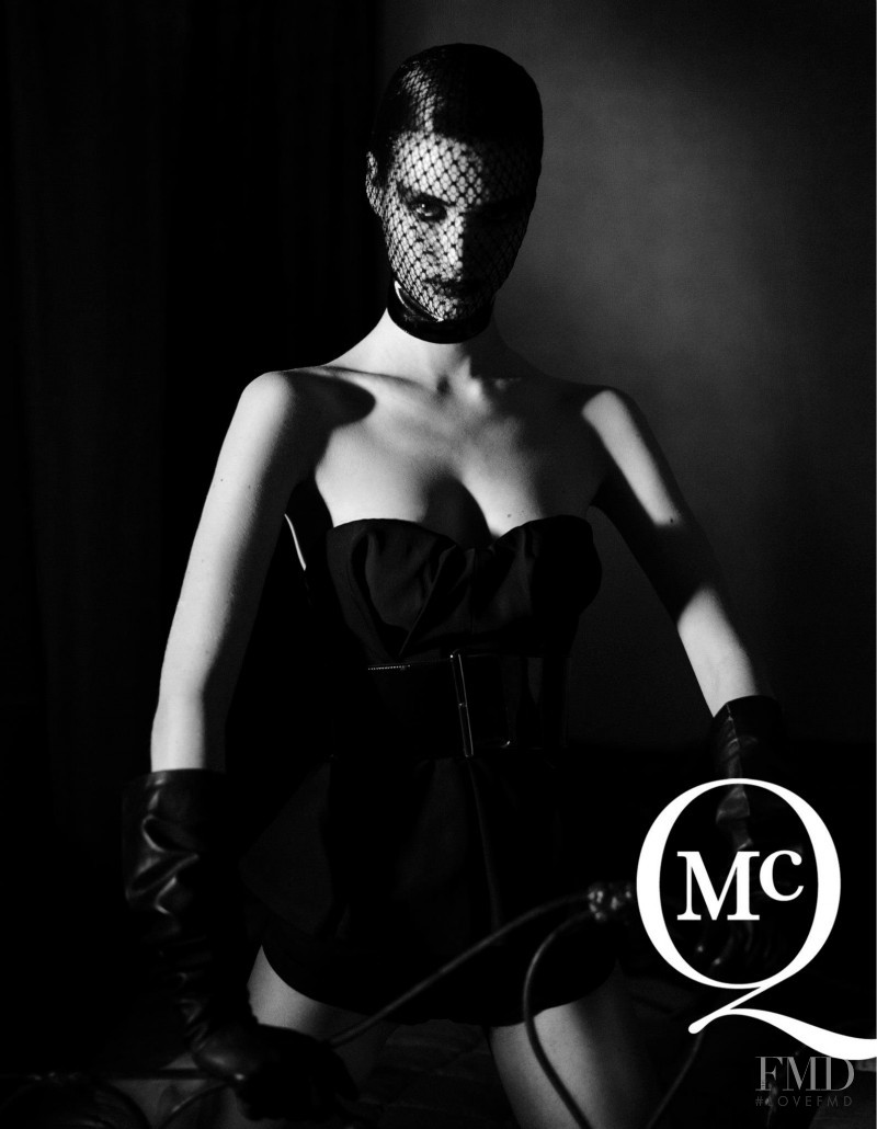 Manon Leloup featured in  the McQ Alexander McQueen advertisement for Spring/Summer 2013