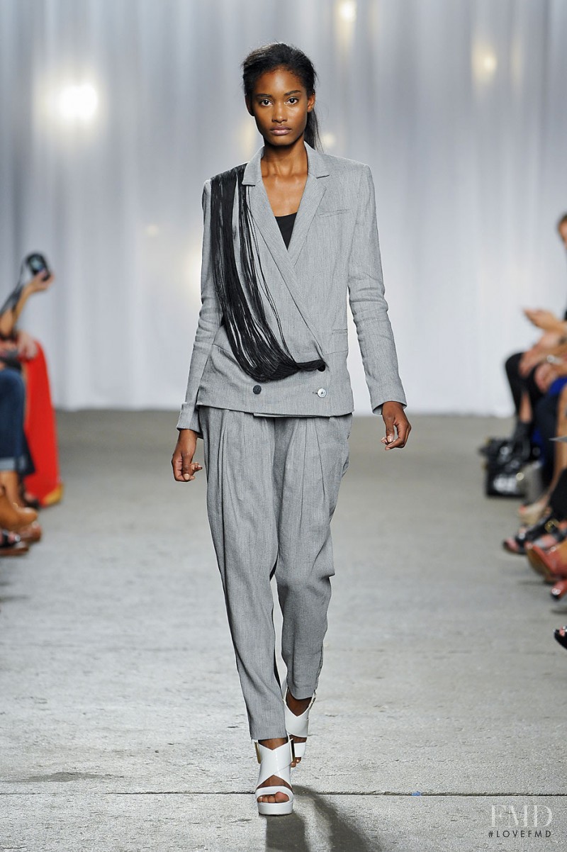 Melodie Monrose featured in  the DooRi fashion show for Spring/Summer 2012