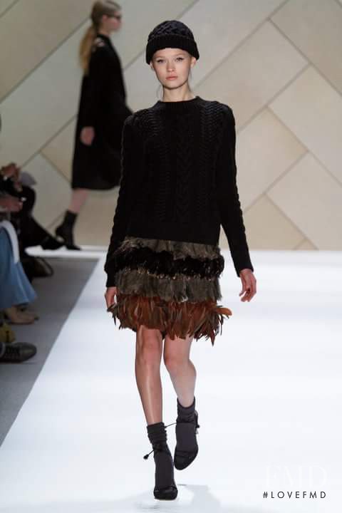 Vita Sidorkina featured in  the ADAM Lippes fashion show for Autumn/Winter 2011