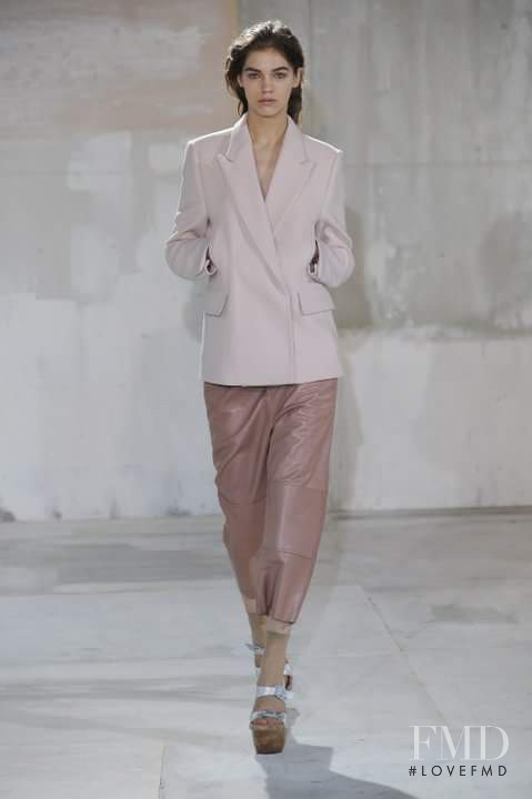 Samantha Gradoville featured in  the Acne Studios fashion show for Autumn/Winter 2011