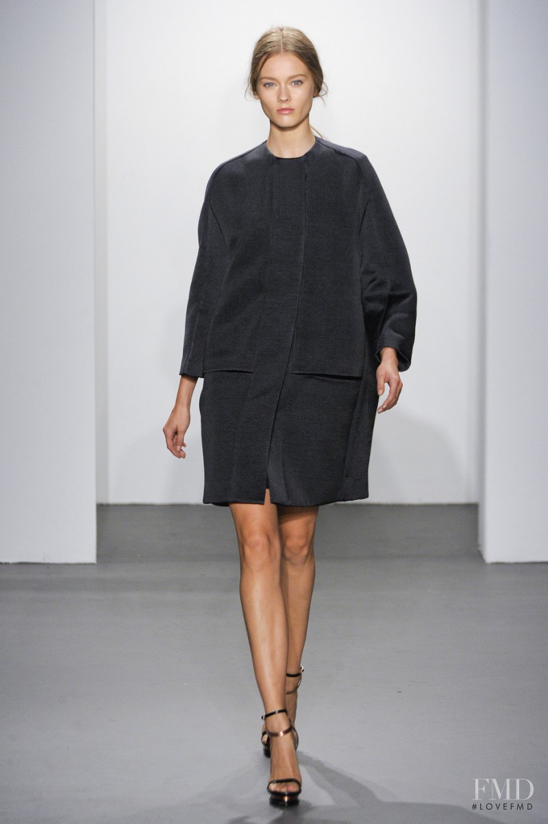 Monika Jagaciak featured in  the Calvin Klein 205W39NYC fashion show for Spring/Summer 2011