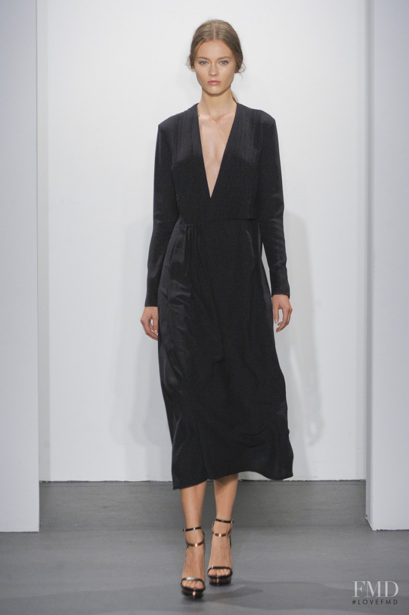 Monika Jagaciak featured in  the Calvin Klein 205W39NYC fashion show for Spring/Summer 2011
