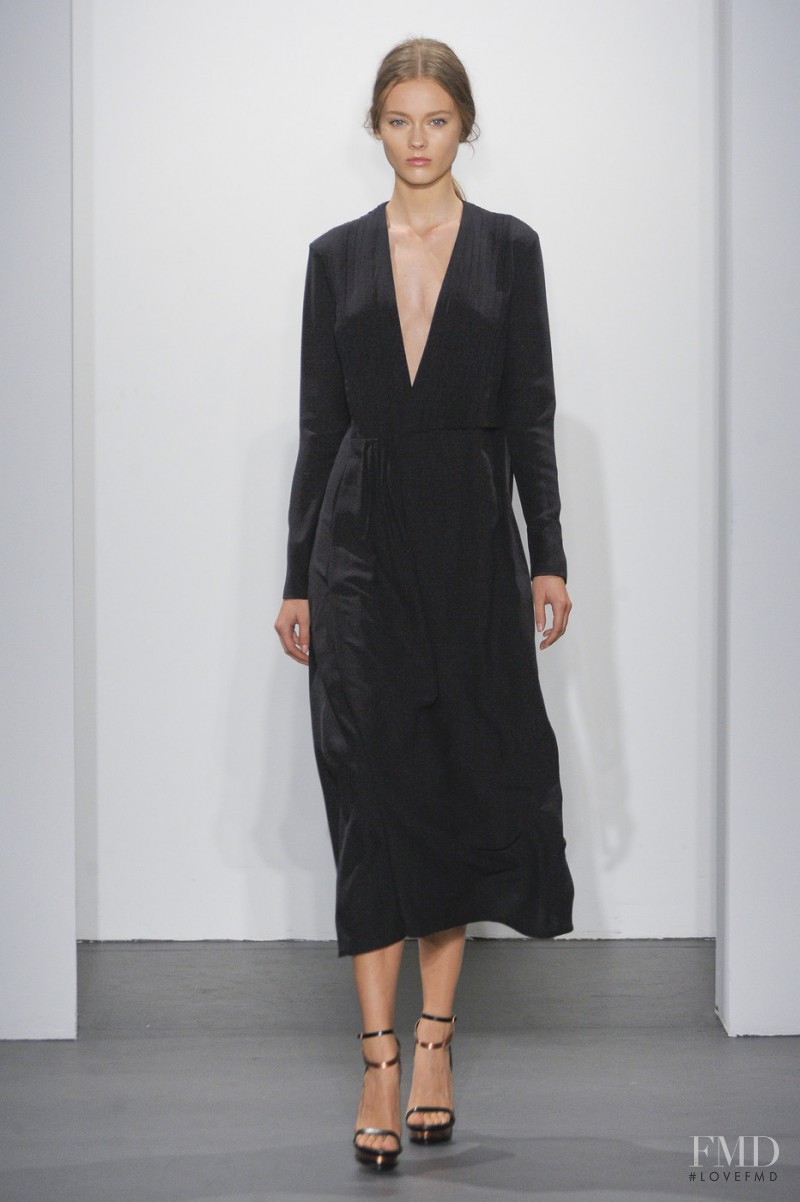 Monika Jagaciak featured in  the Calvin Klein 205W39NYC fashion show for Spring/Summer 2011