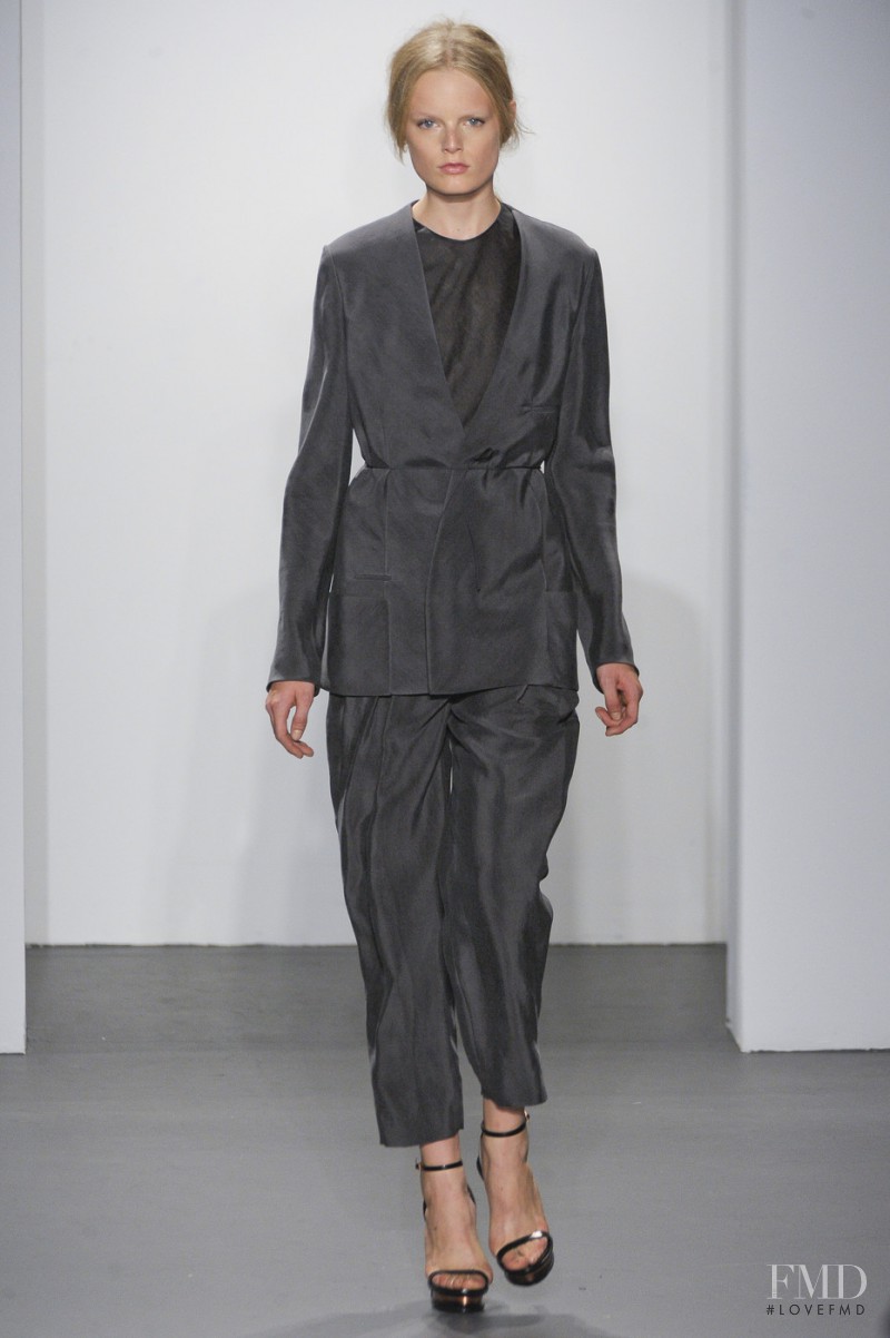 Hanne Gaby Odiele featured in  the Calvin Klein 205W39NYC fashion show for Spring/Summer 2011