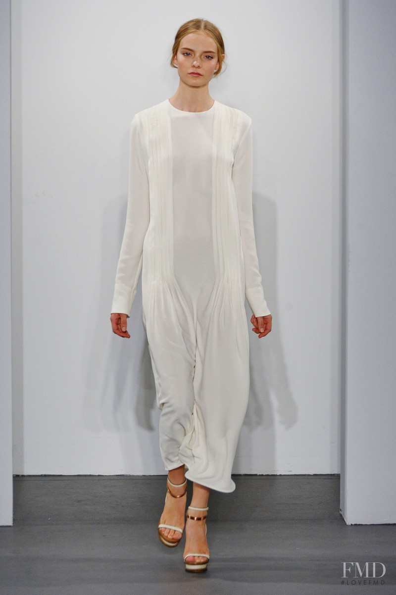 Nimuë Smit featured in  the Calvin Klein 205W39NYC fashion show for Spring/Summer 2011
