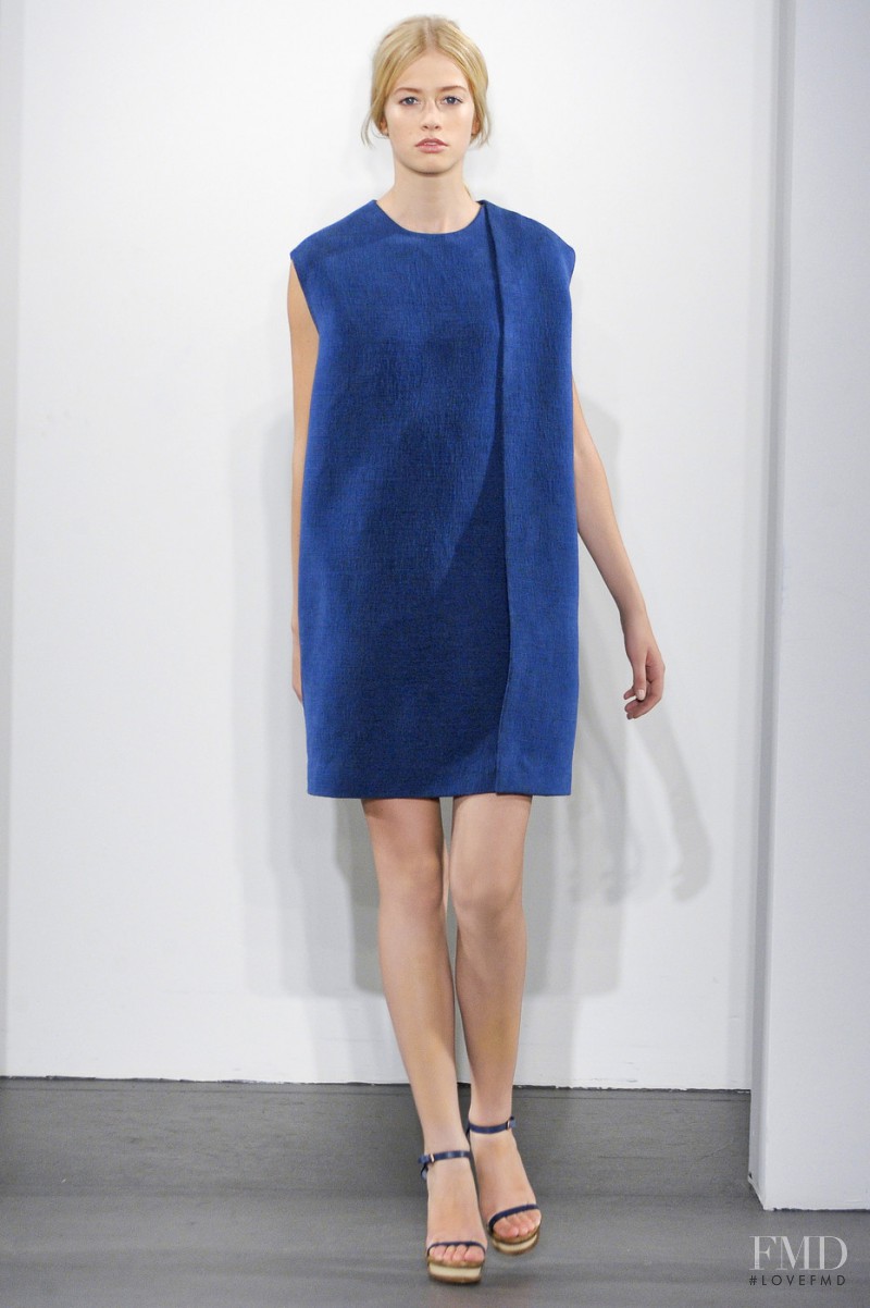Chavelli Inghels featured in  the Calvin Klein 205W39NYC fashion show for Spring/Summer 2011