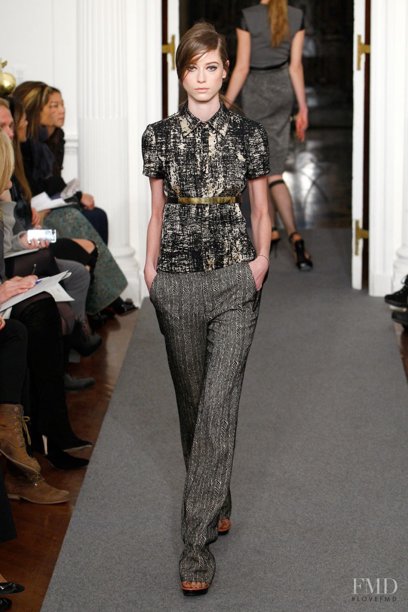 Fabiana Mayer featured in  the Ports 1961 fashion show for Autumn/Winter 2011