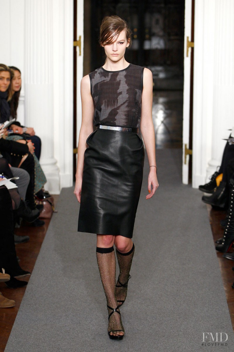 Sara Blomqvist featured in  the Ports 1961 fashion show for Autumn/Winter 2011