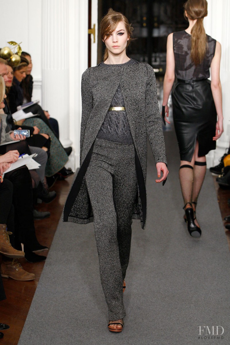 Julija Steponaviciute featured in  the Ports 1961 fashion show for Autumn/Winter 2011